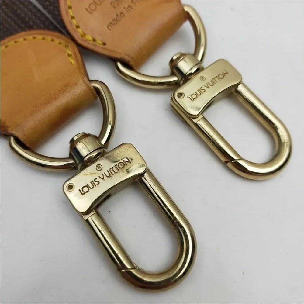 Louis Vuitton Brown Adjusted Bag Strap